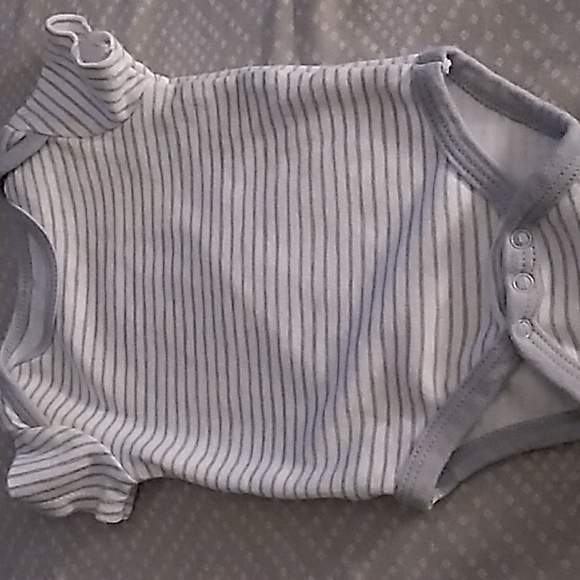 🎈Baby set,le top bébé,size 0-3 months,gray light brown and white🎈 - Picture 3 of 6
